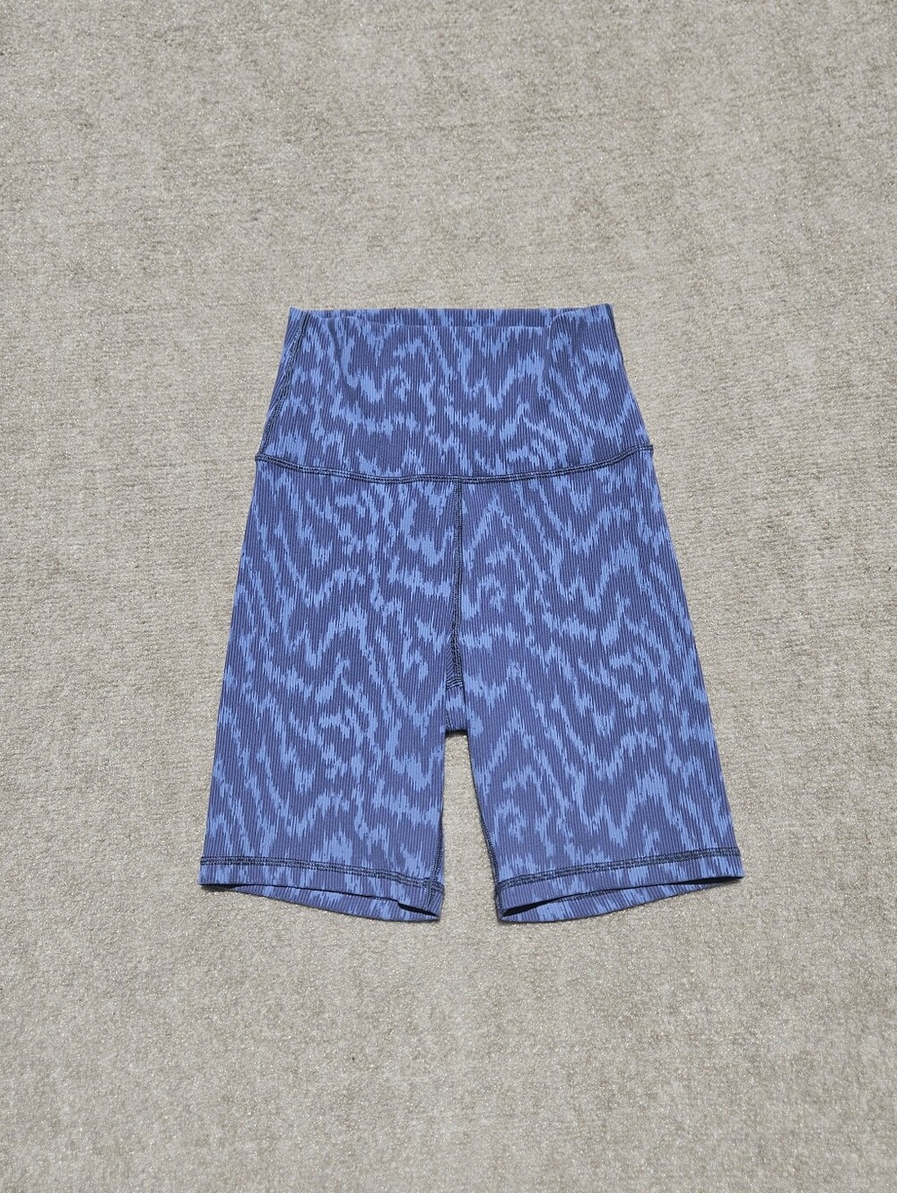 Offline by Aerie Biker Shorts Medium High Waisted 7" Inseam Blue Workout Yoga